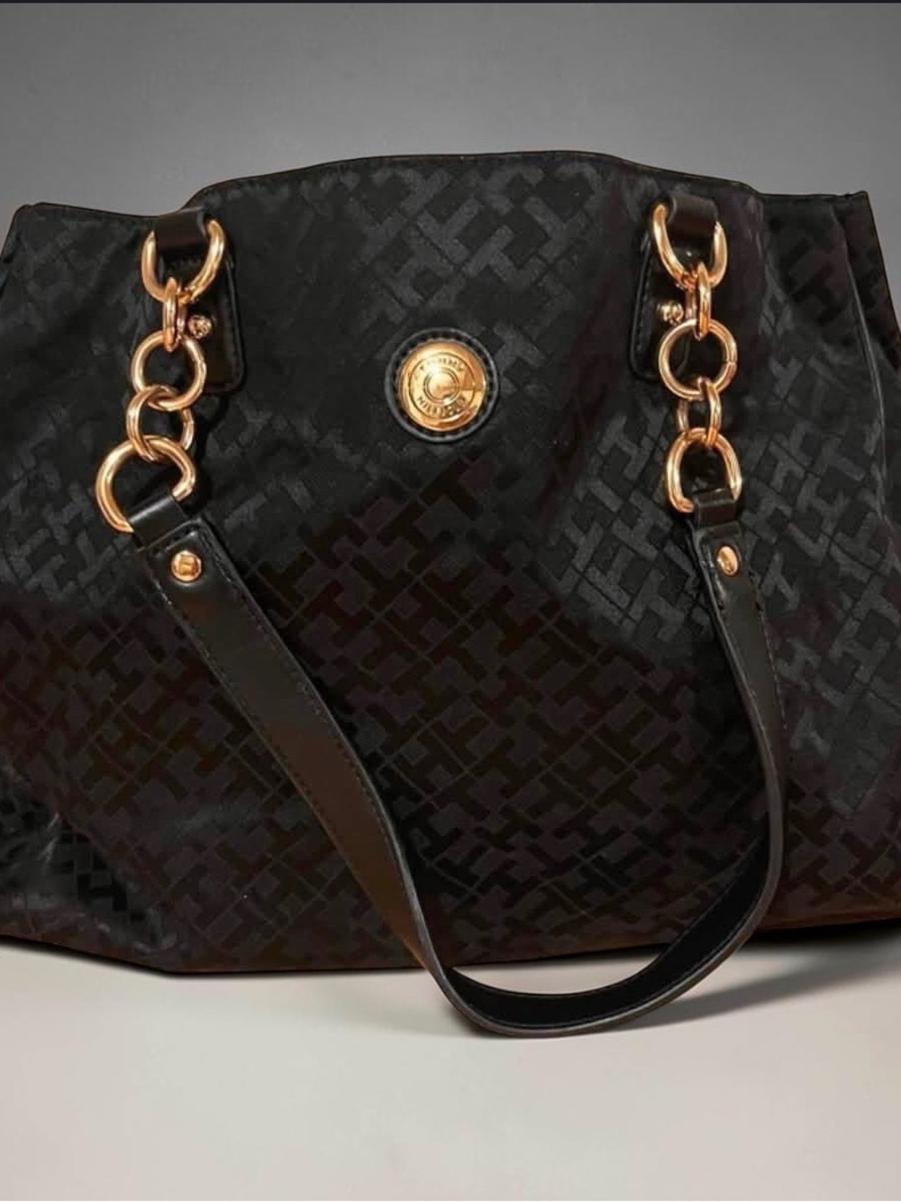 Tommy Hilfiger Monogram Tote Bag